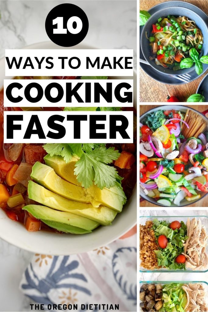 10 ways to make cooking faster and spend less time in the kitchen 
