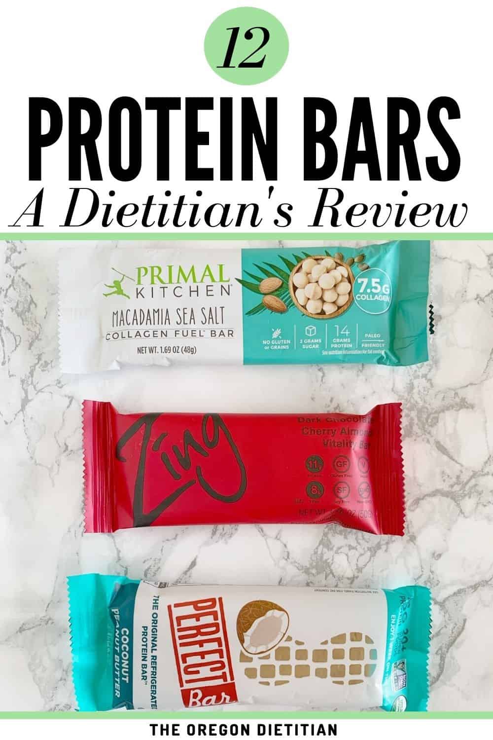Healthy Protein Bars A Dietitian's Review The Oregon Dietitian