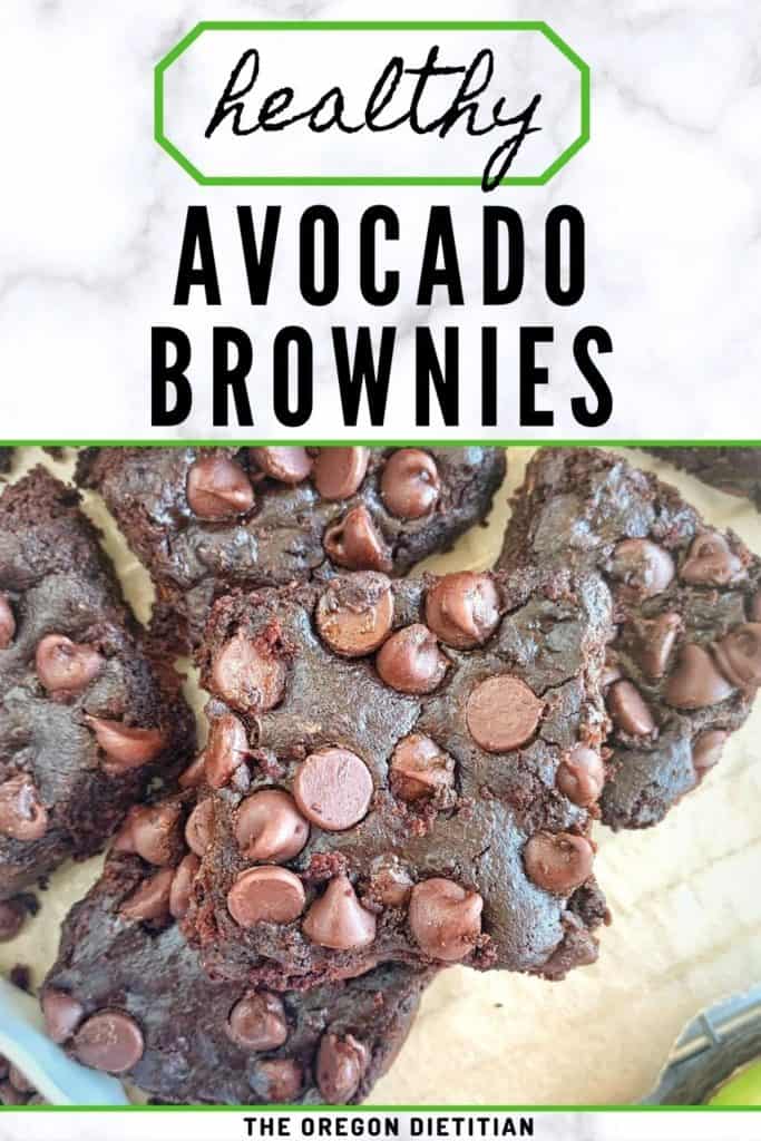 These are the best avocado brownies and are so easy to make! With avocado, whole wheat flour, and heart healthy oil, this simple vegan chocolate brownie recipe turns out so fudgy and delicious! 