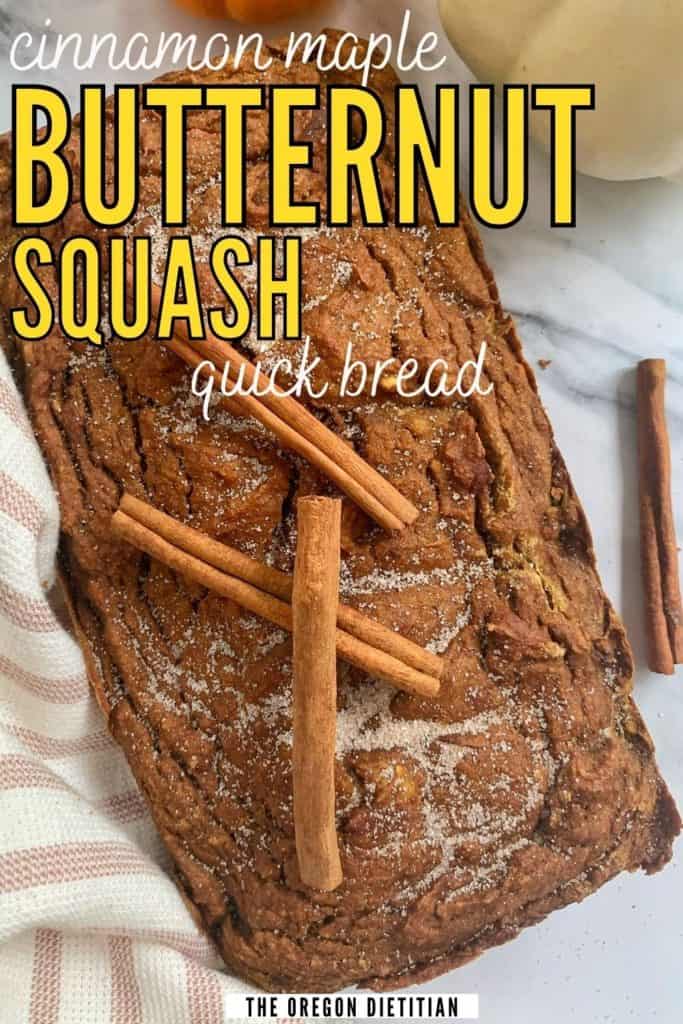 This simple butternut squash bread is healthy & baked to perfection! It's low in sugar & high in fiber, a seriously delicious quick bread.