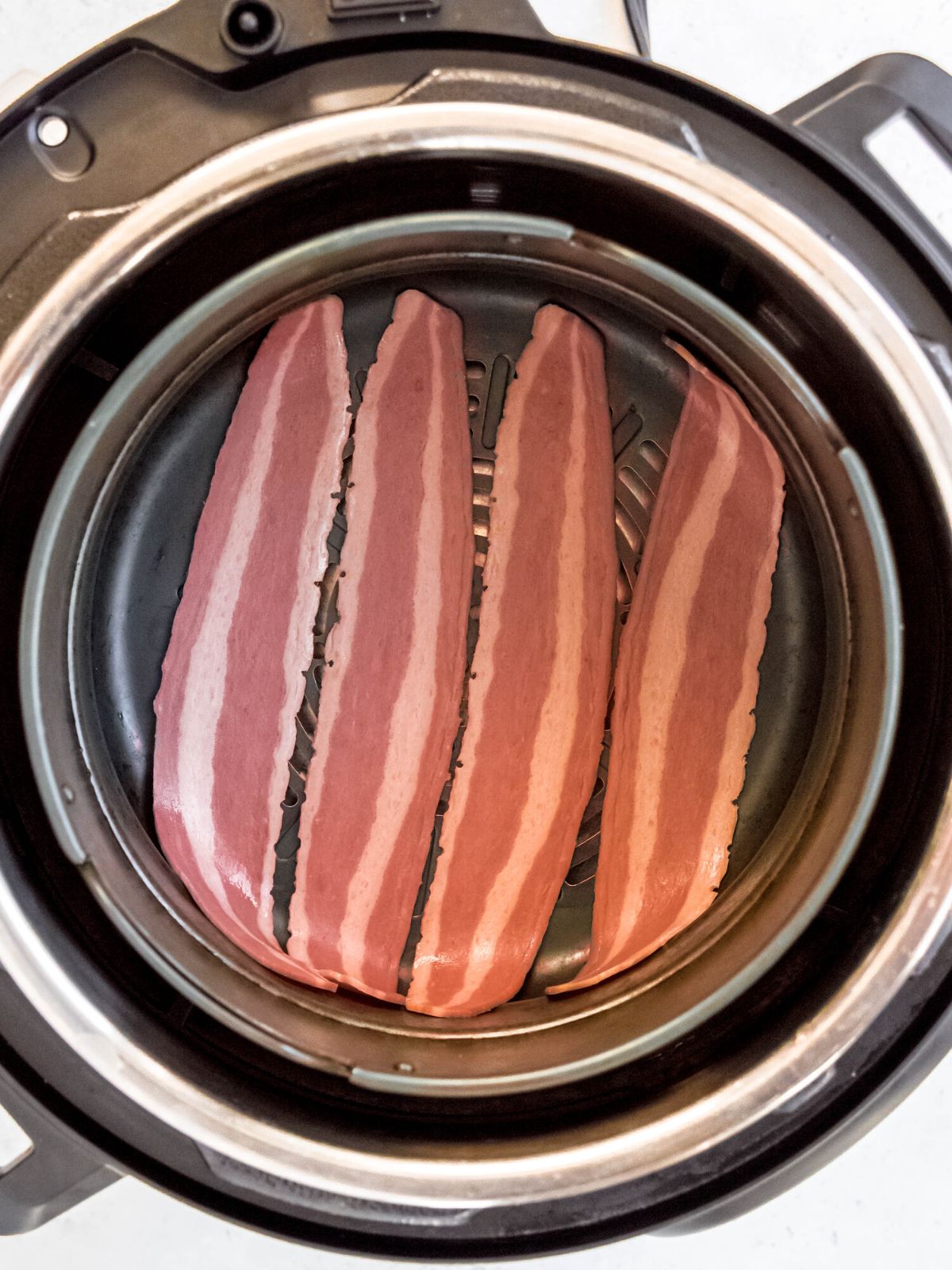 Turkey Bacon in the Air Fryer - The Oregon Dietitian