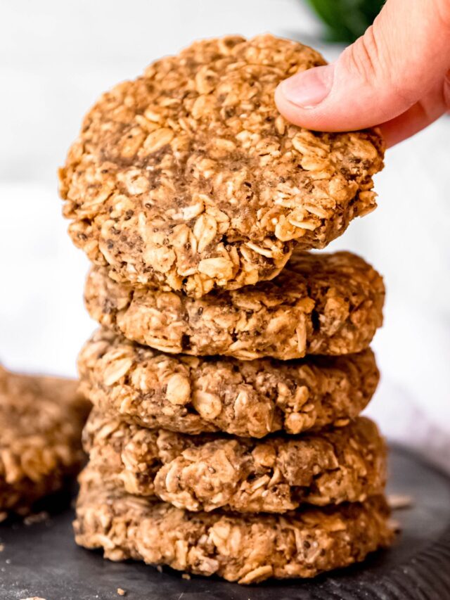 Simple Oatmeal Protein Cookies The Oregon Dietitian