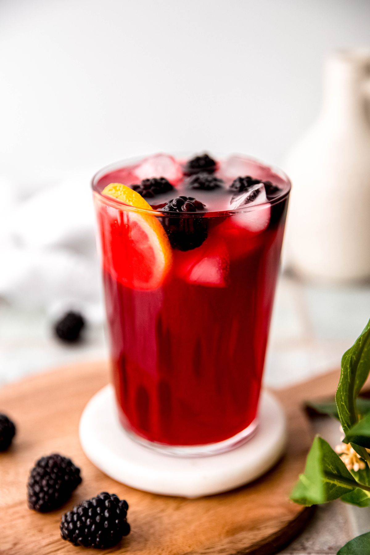 Easy Blackberry Lemonade - The Oregon Dietitian