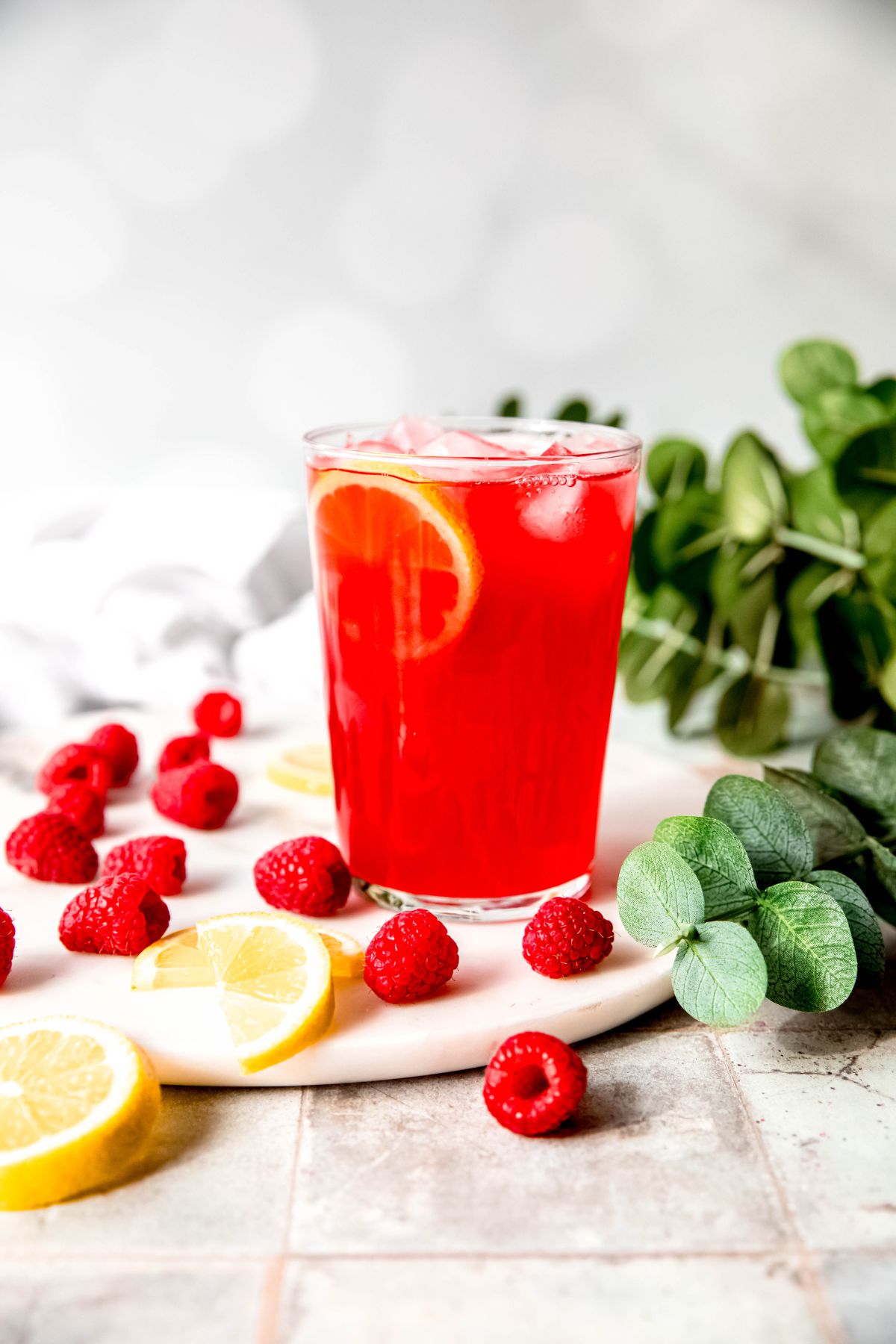 Easy Raspberry Lemonade