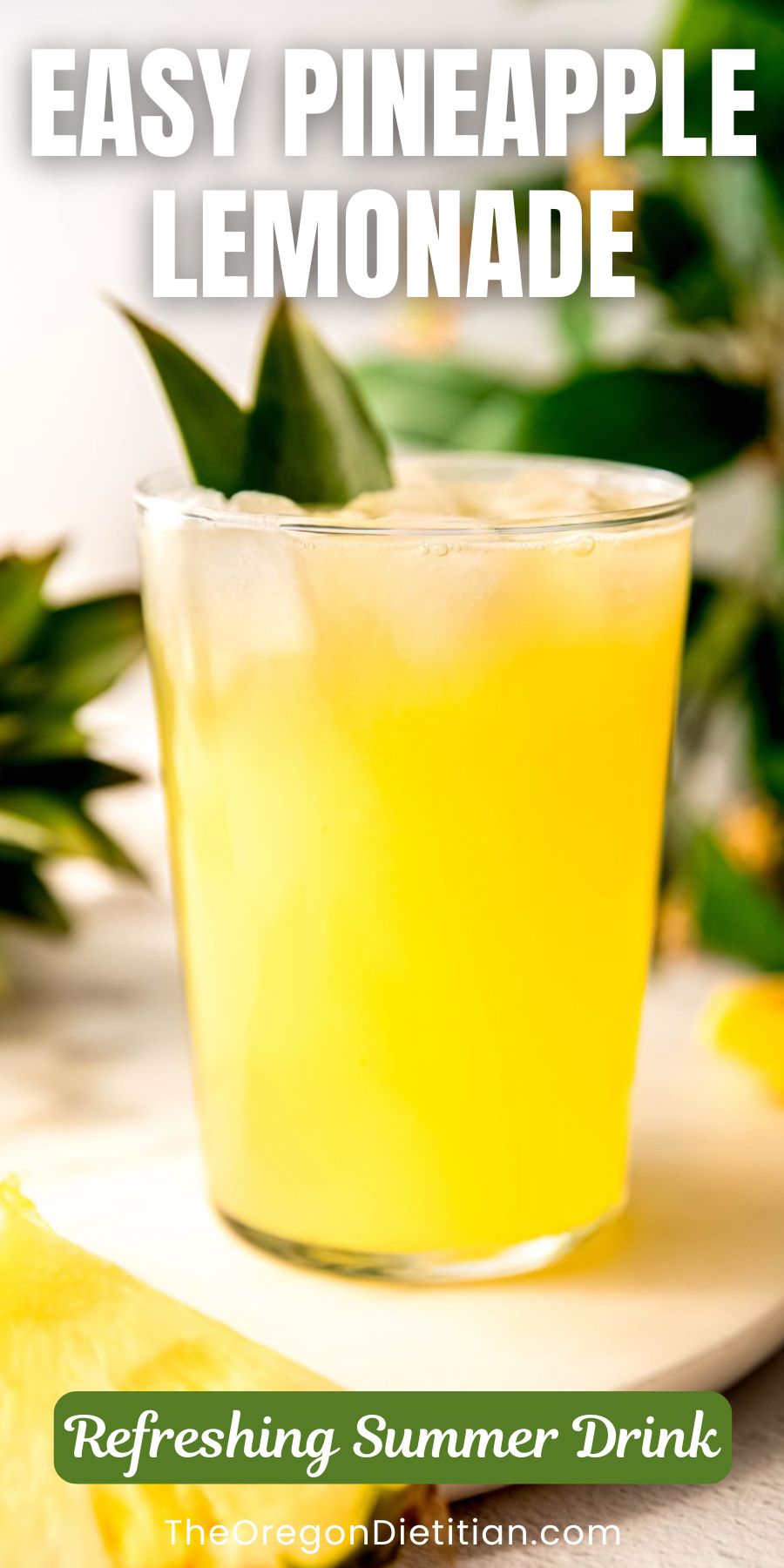 Easy pineapple lemonade.