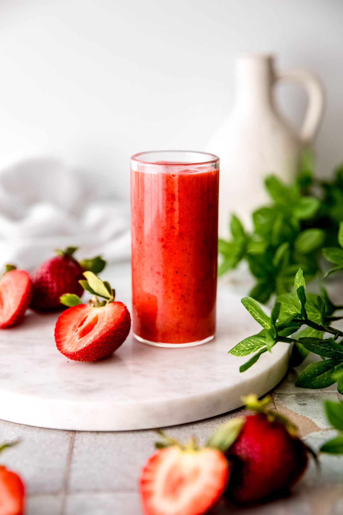 sachin and babi light blue dress Strawberry Vinaigrette Recipe main image 1