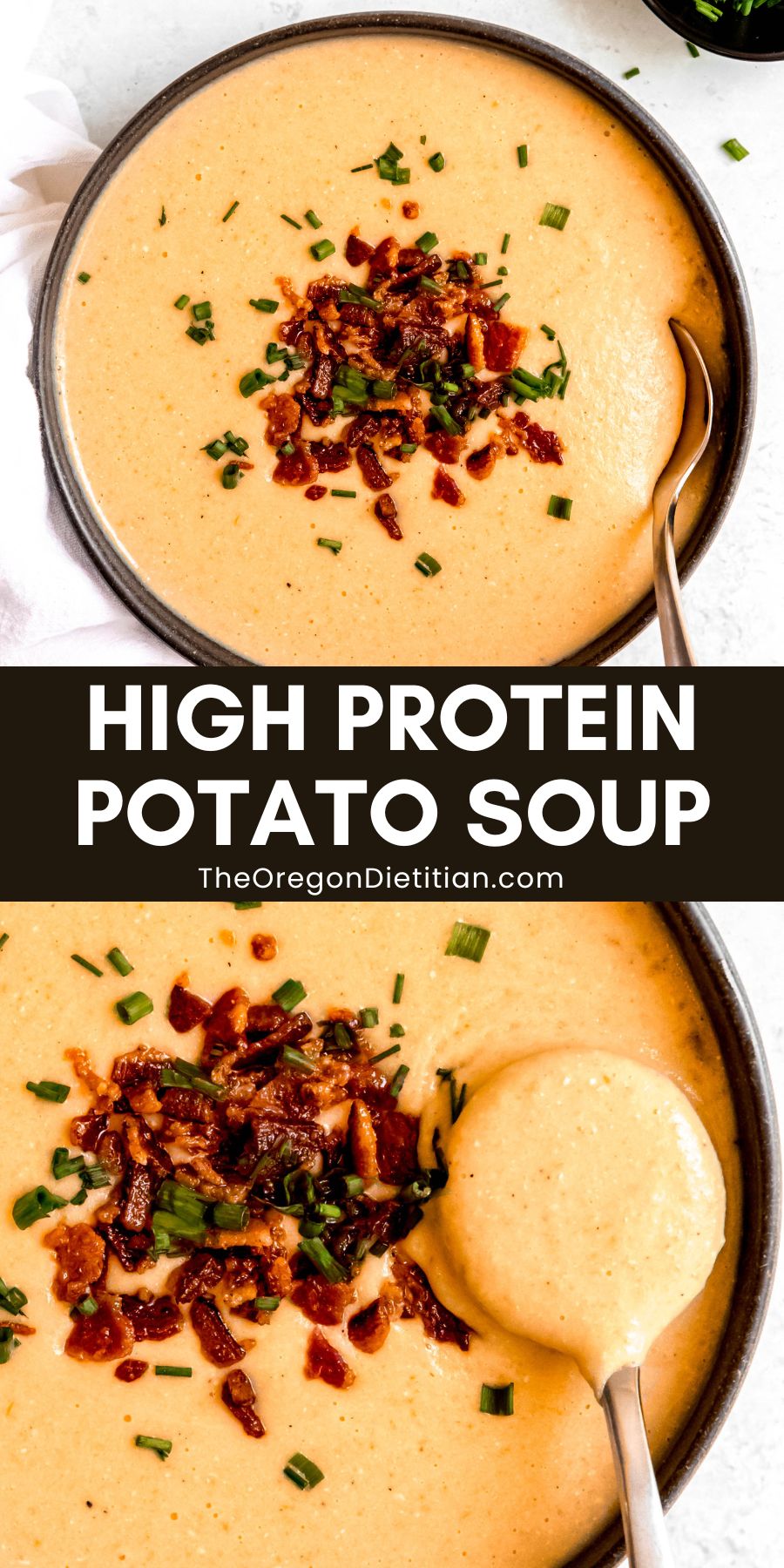 High protein potato soup.