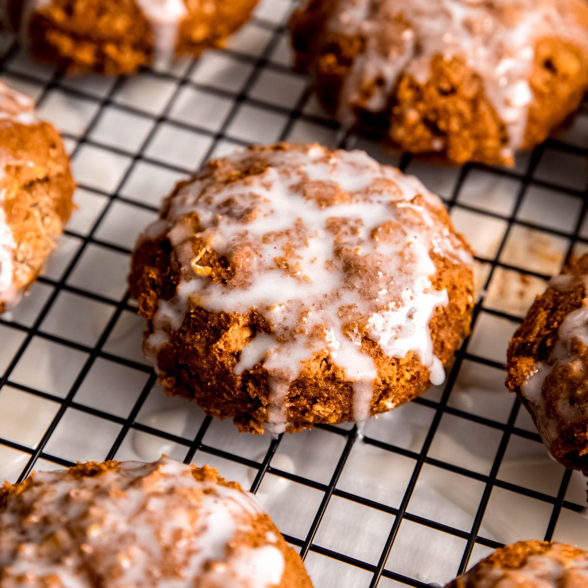 Chewy Pumpkin Oatmeal Cookies-image