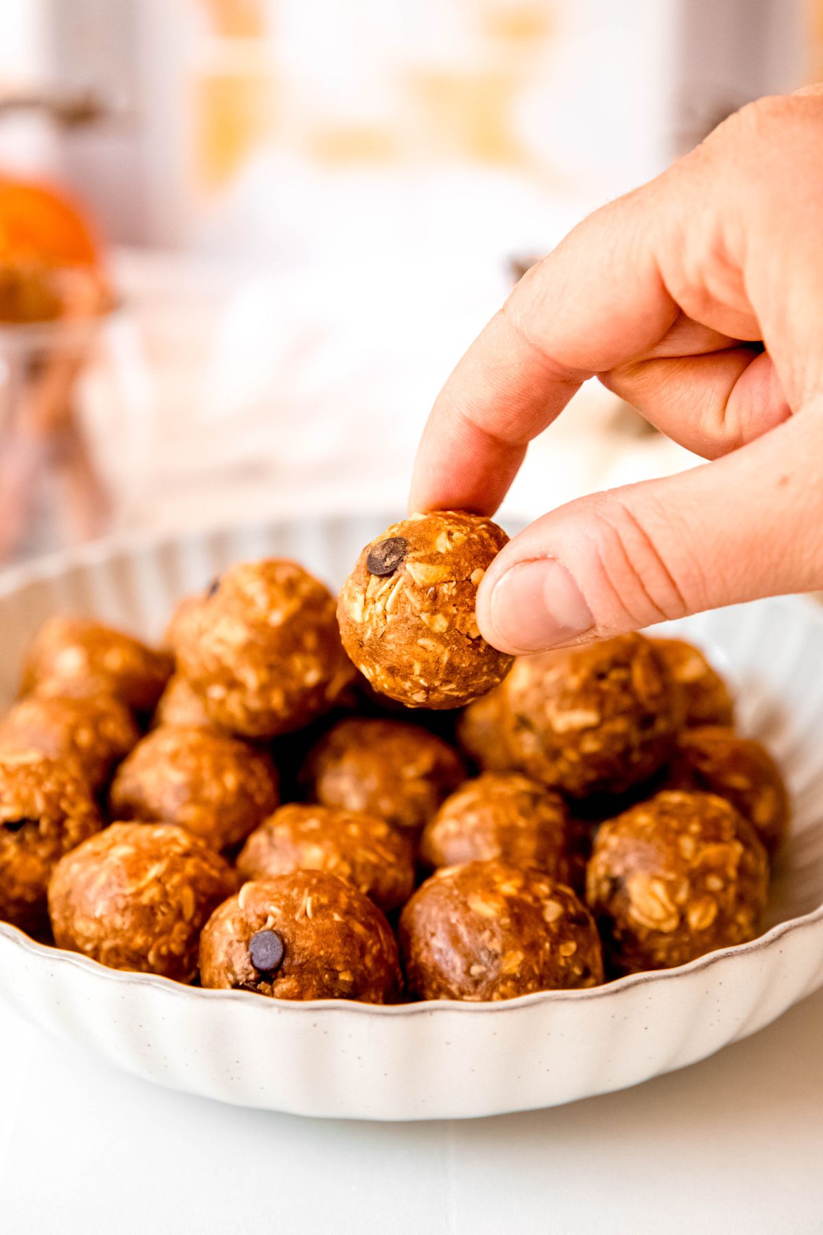 Easy Pumpkin Protein Balls - The Oregon Dietitian