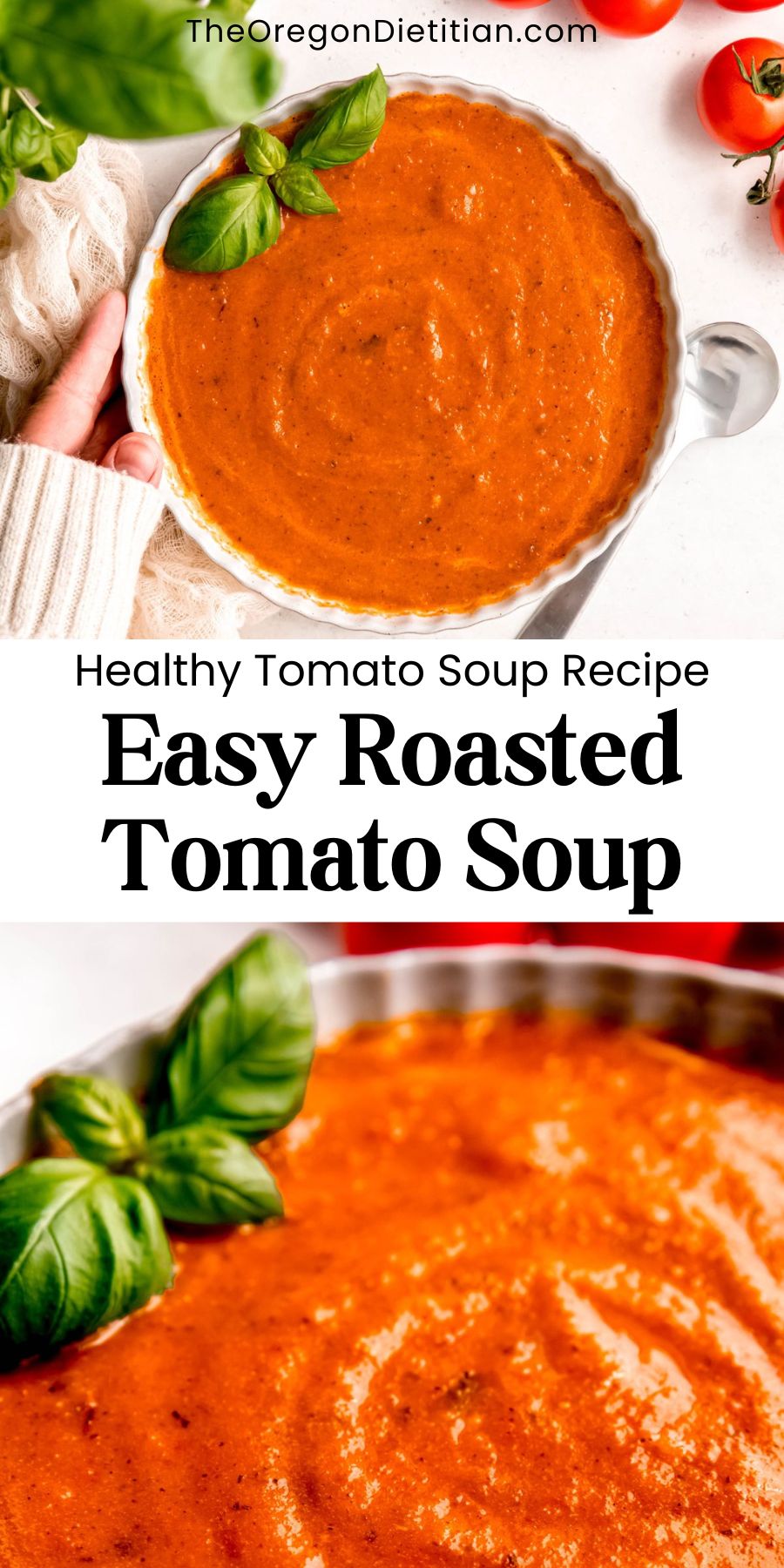 Roasted tomato soup.