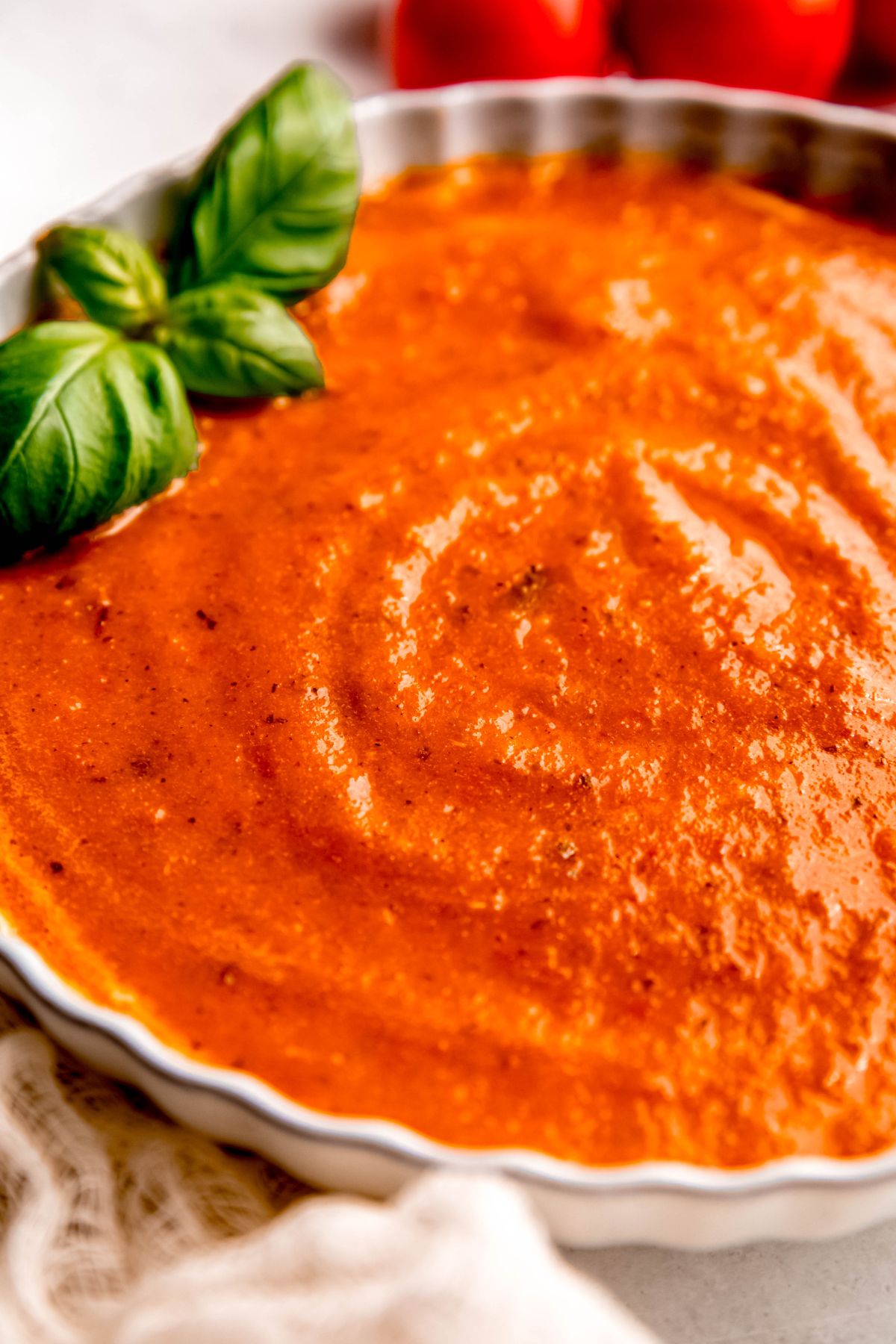Simple Roasted Tomato Soup (w/Fresh Tomatoes) - The Oregon Dietitian