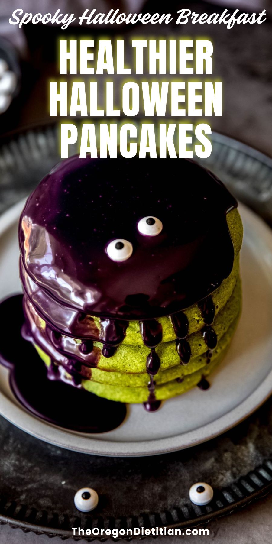 Halloween pancakes.