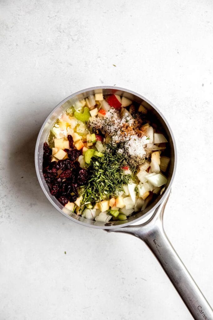 Make Ahead Stuffing (Bake Now or Next Day!) - The Oregon Dietitian Make Ahead Stuffing (Bake Now or Next Day!) - The Oregon Dietitian