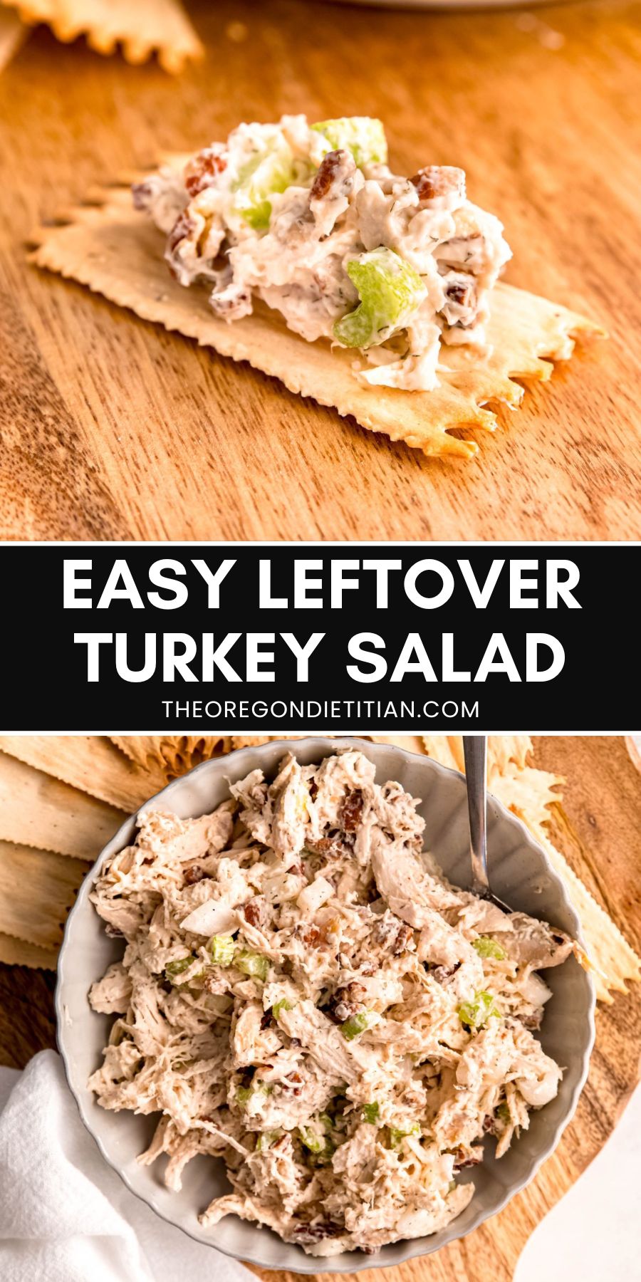 Leftover turkey salad.
