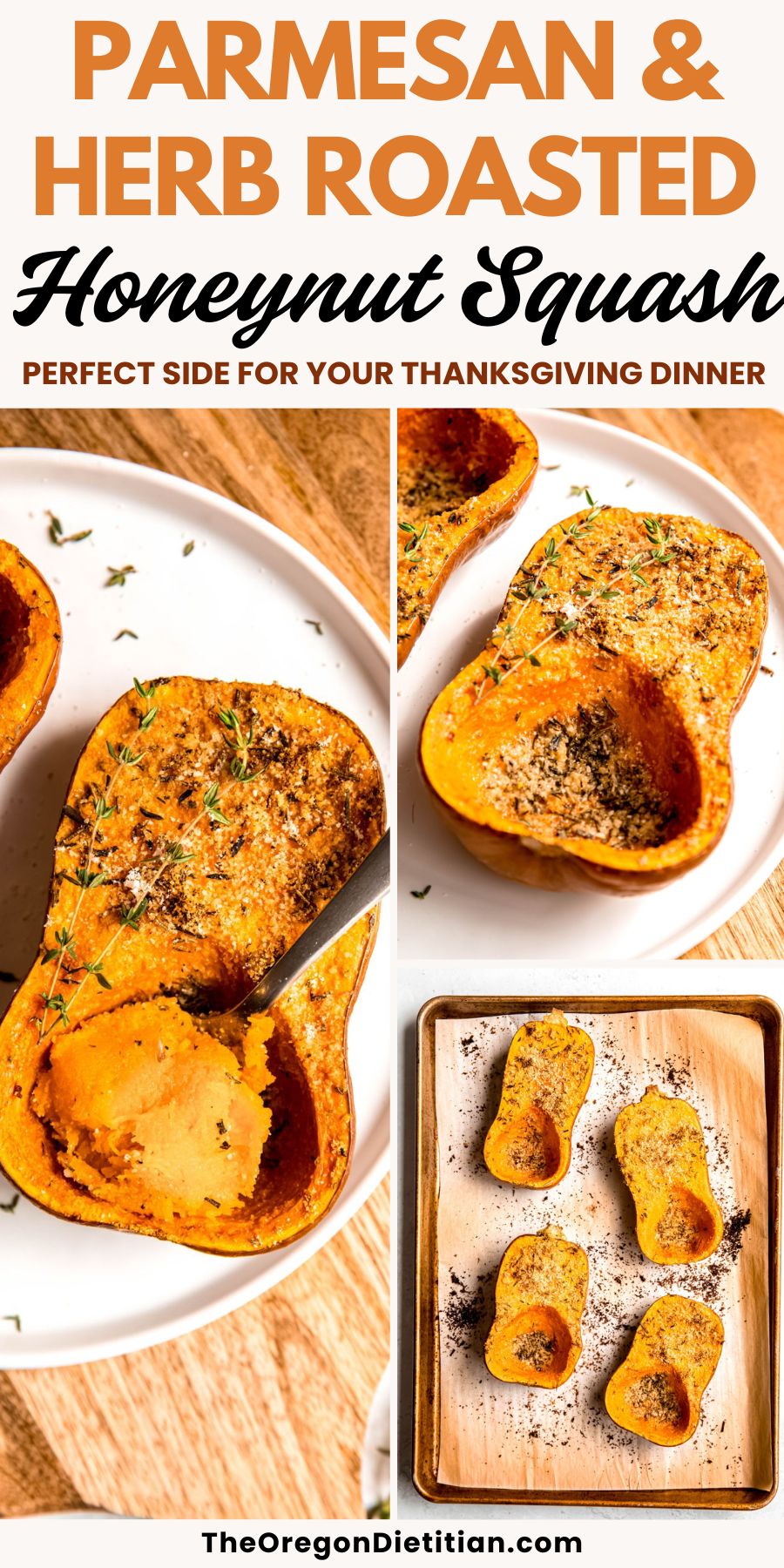 Roasted honeynut squash.