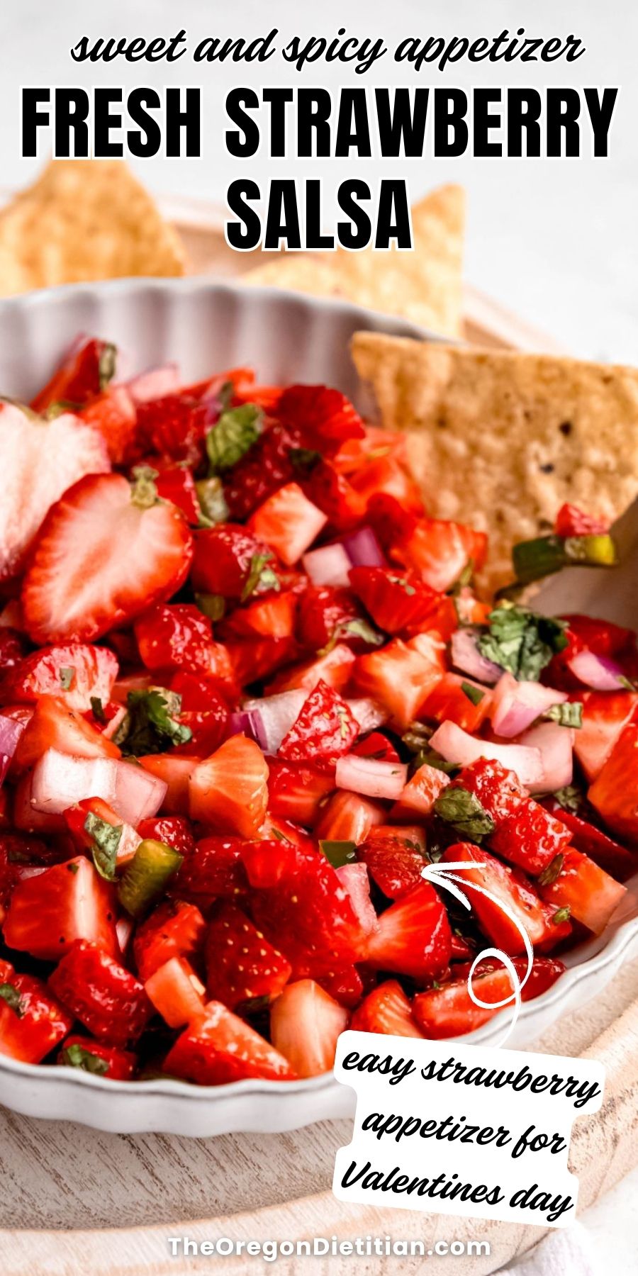Strawberry salsa.
