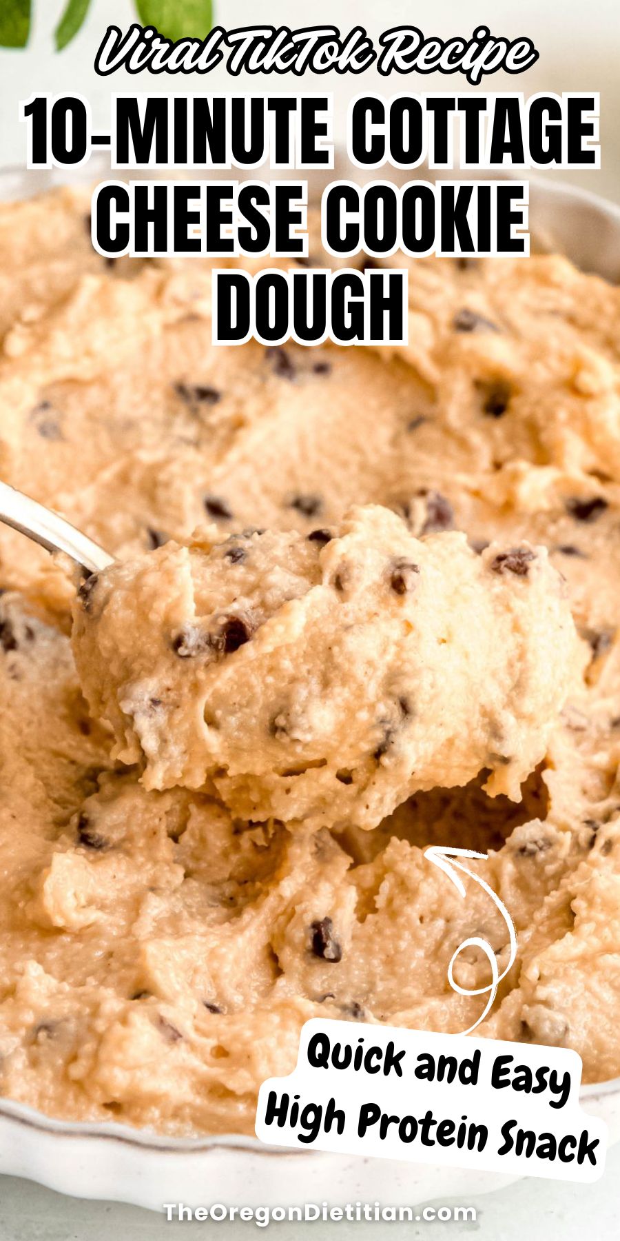 Cottage cheese cookie dough.