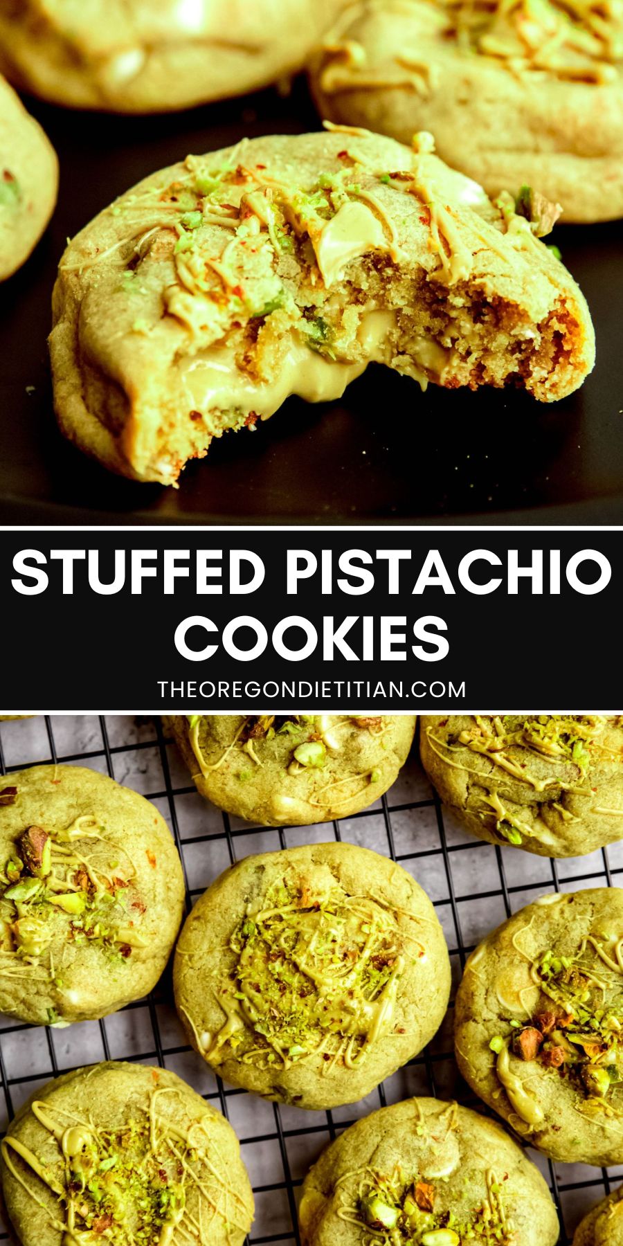 Stuffed pistachio cookies.