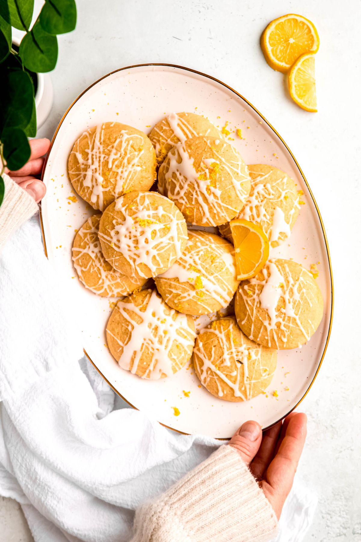 Whole Wheat Lemon Ricotta Cookies - The Oregon Dietitian