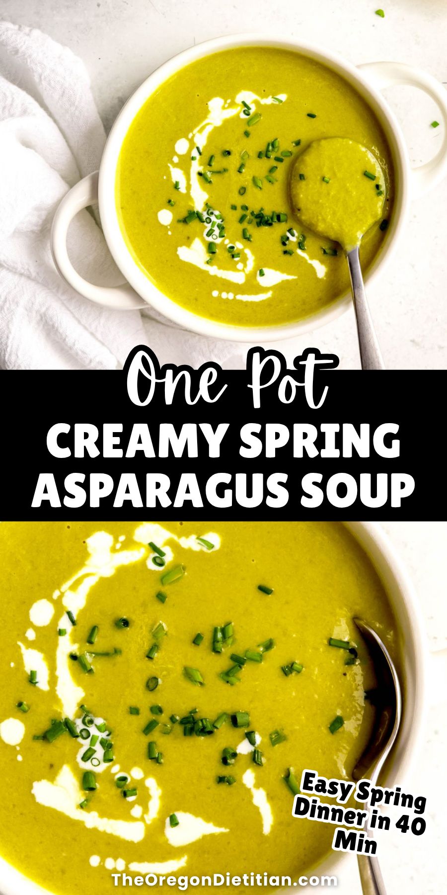 Asparagus soup.