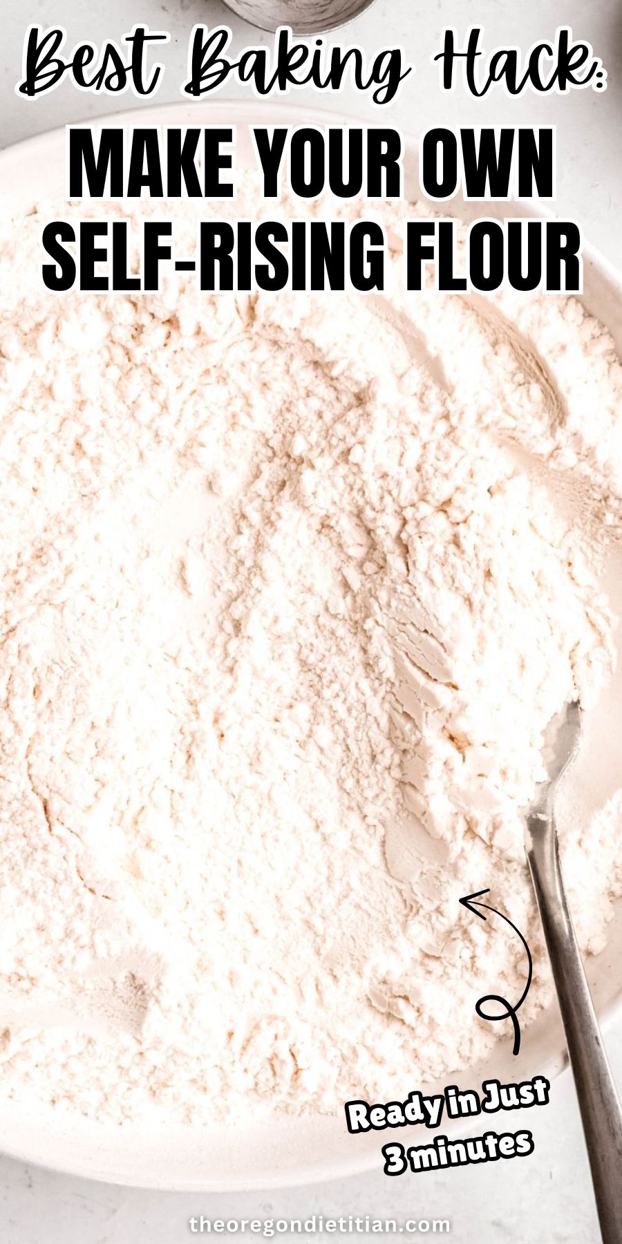 Homemade self-rising flour.