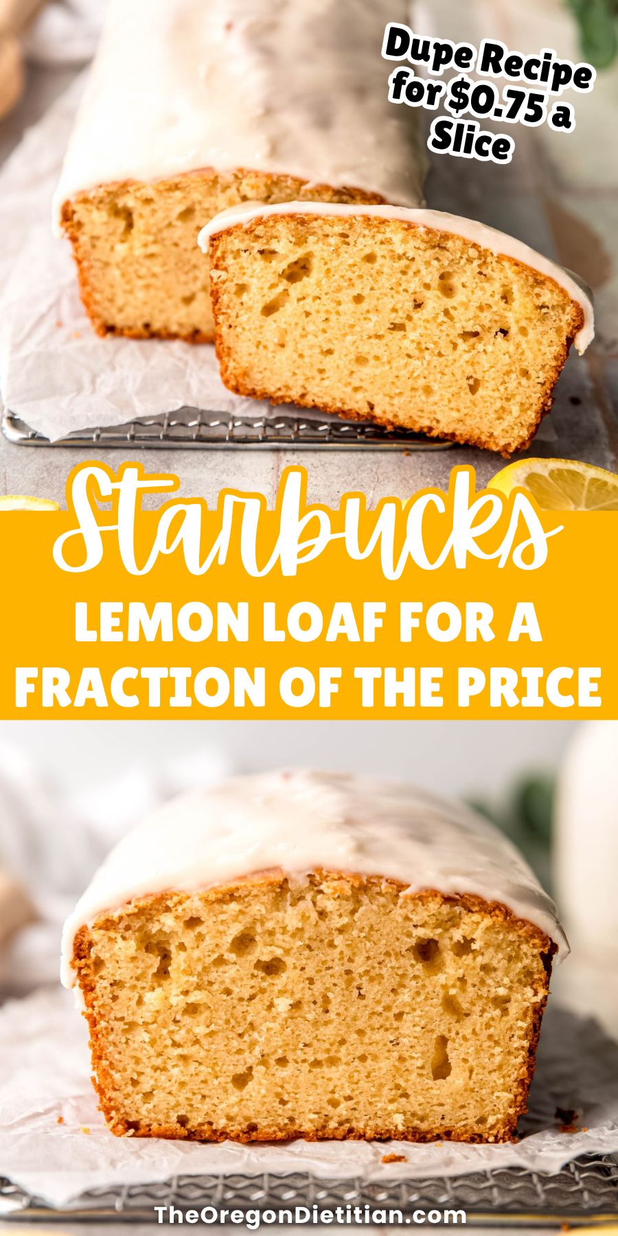 Starbucks lemon loaf copycat.