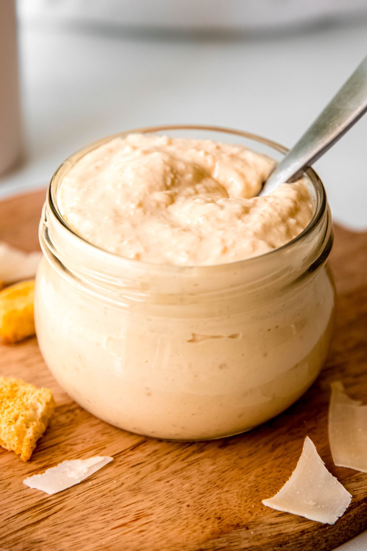 Easy Caesar Salad Dressing Recipe (No Anchovies) - The Oregon Dietitian