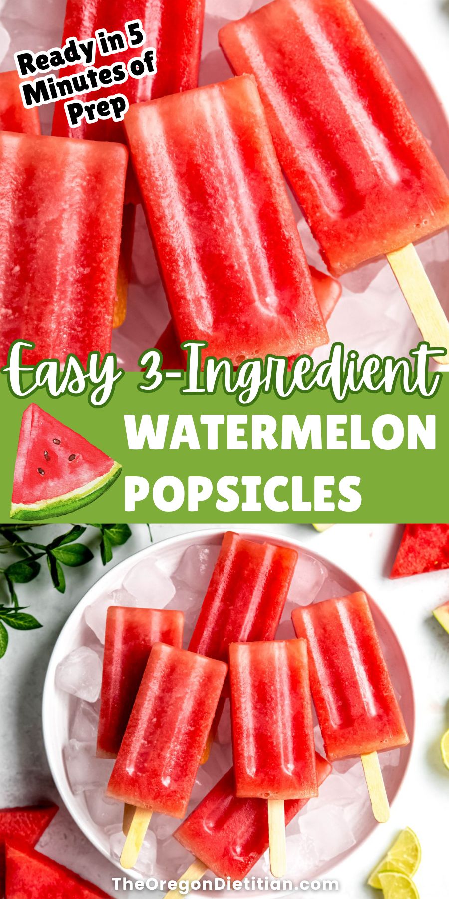 Watermelon popsicles.