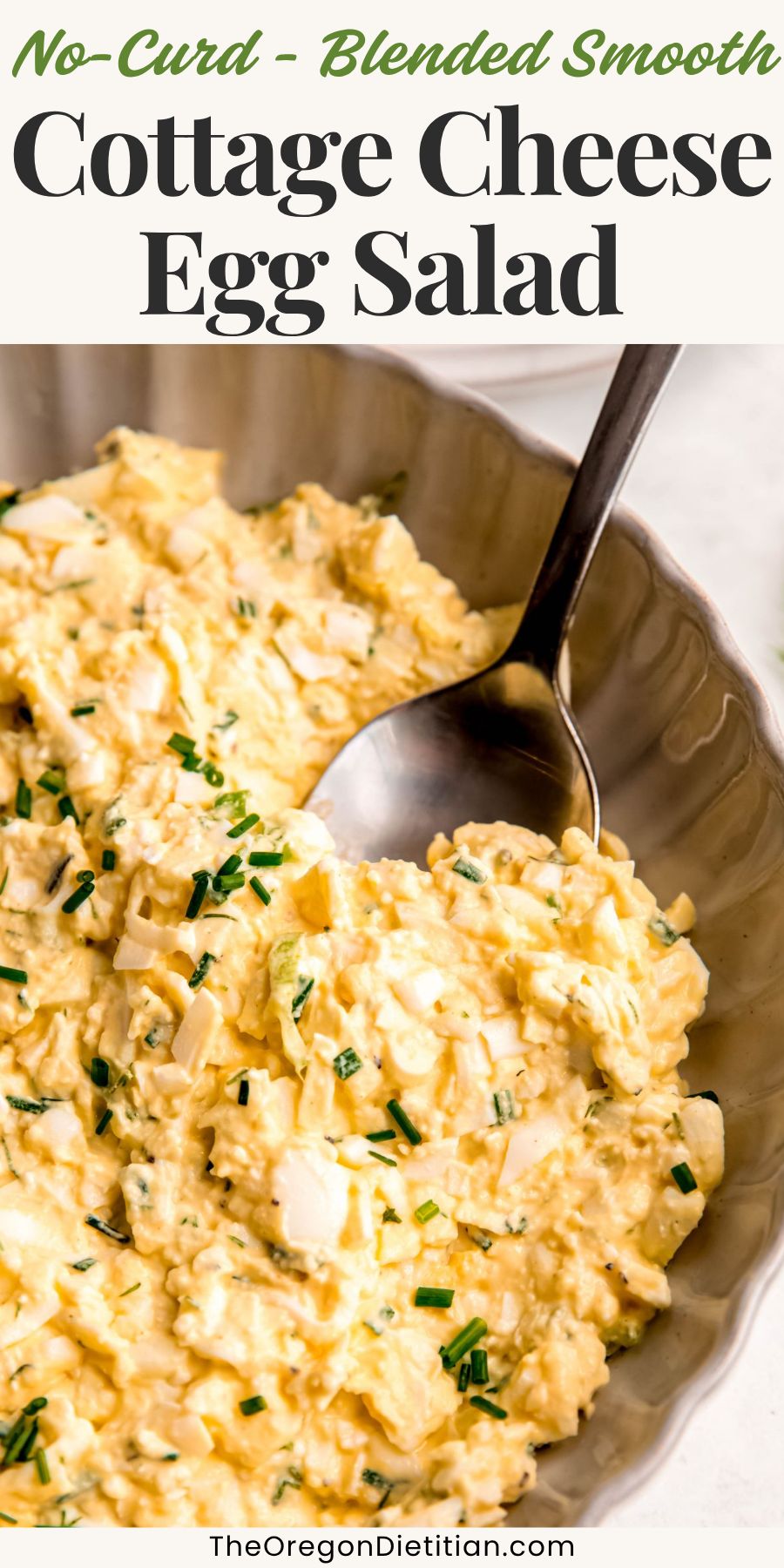 Cottage cheese egg salad.
