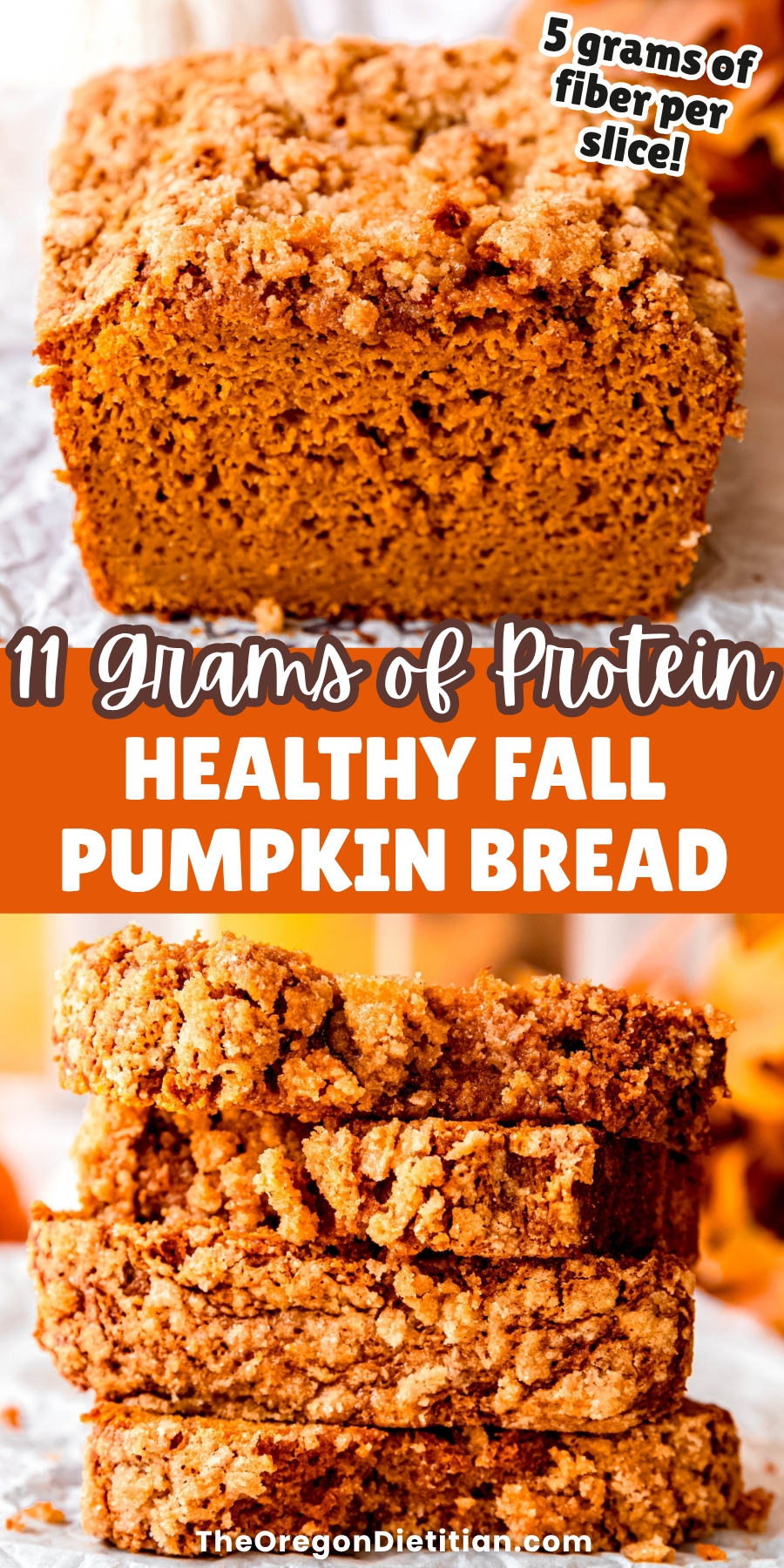 Protein pumpkin bread.
